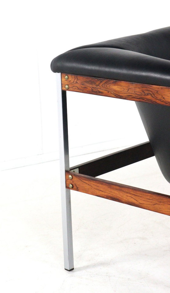 Image 1 of Geoffrey Harcourt voor Artifort fauteuil stoel model 042 vintage gestoffeerd