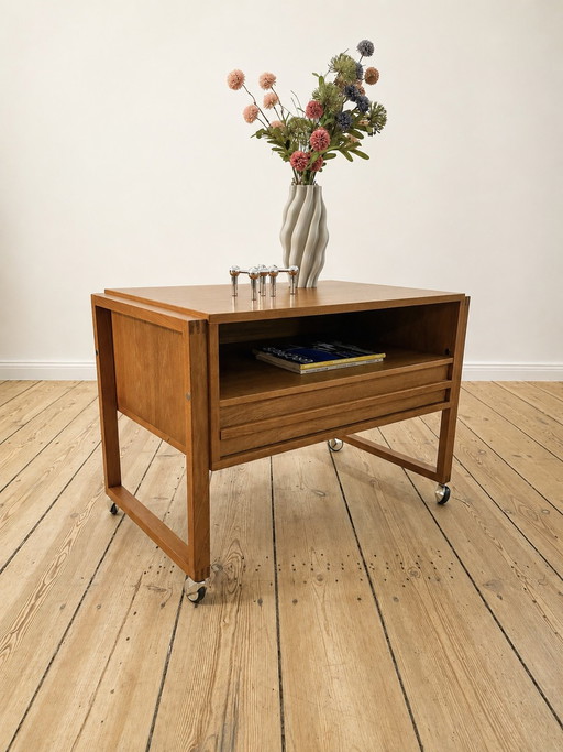 Table d'appoint/commode en teck du Danemark