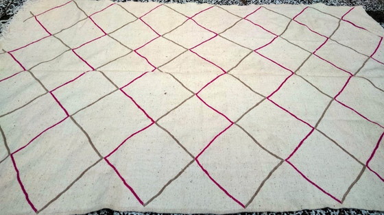 Image 1 of hand-knotted Berber wool rug 292x186cm