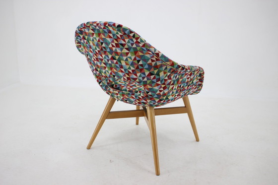 Image 1 of 1960s Miroslav Navratil Shell Lounge Chair, Czechoslovakia