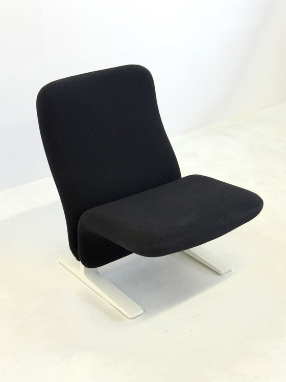 Image 1 of Artifort Concorde F780 sessel schwarz von Pierre Paulin