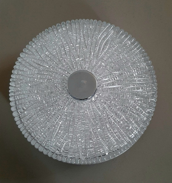 Image 1 of Lampada da soffitto in vetro ghiaccio Kaiser Leuchten