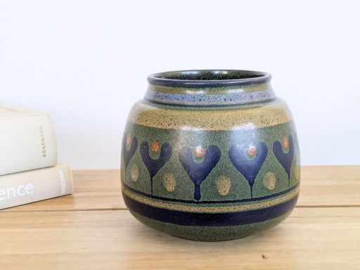 KMK Mora Ceramic Vase, Midcentury West Germany Pottery – vazen (photo 2 of 12)