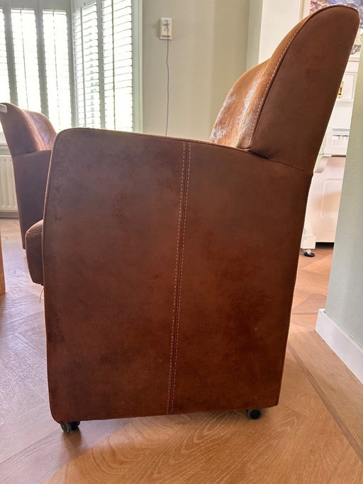 Te koop: 10 eetkamer / bureau stoelen / alle10 voor €600