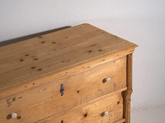 Commode ancienne à trois tiroirs (c.1920) #36 – Rustic (photo 17 of 40)