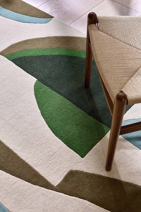 Brink And Campman Harlequin Torillo Emerald/ Azur – Brink & Campman, Rugs & carpets, Wool (photo 4 of 14)