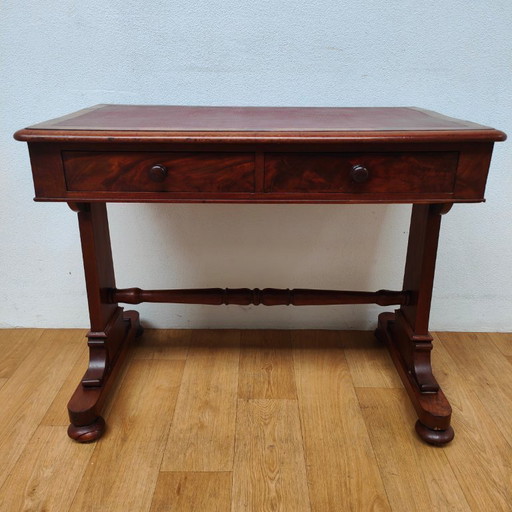 Antiker Schreibtisch, Mahagoni-Schreibtisch, Heimbüro