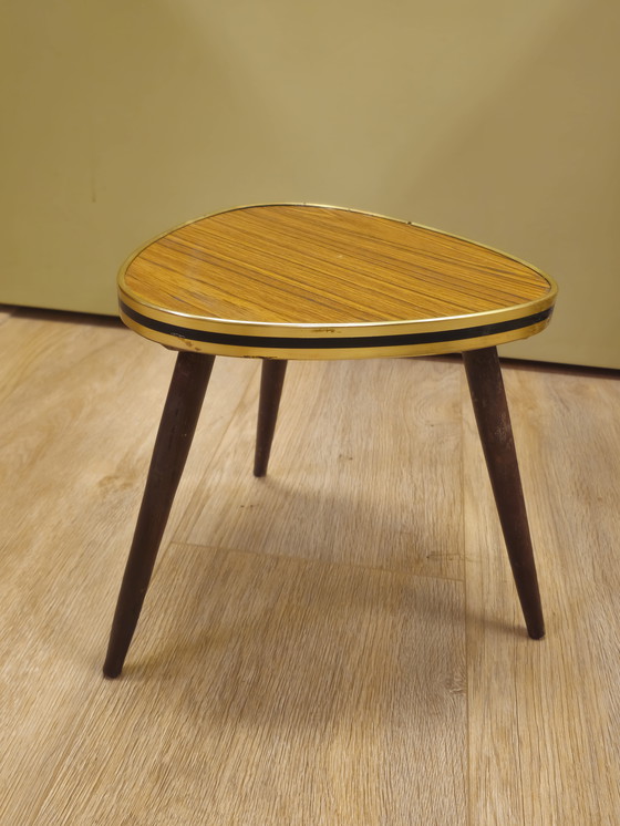 Image 1 of Vintage Plantentafeltje Tafeltje Bijzettafeltje 