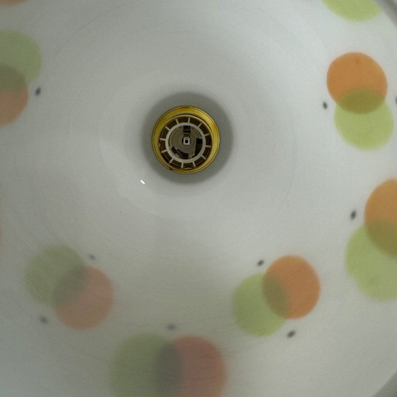 Vecchia Lampada a Sospensione Ovoide Vintage 1970 – Lampade a sospensione, Glass (photo 10 of 11)