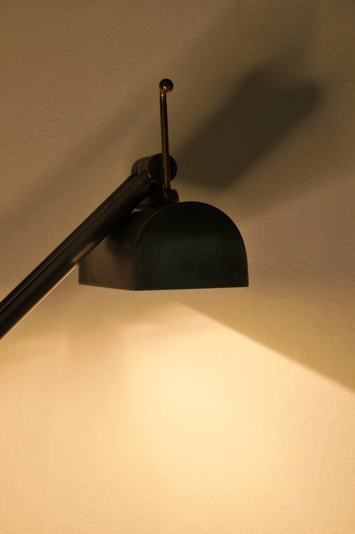 Swiss JJS Gland adjustable design floor lamp with counterweight (ca. 1970/80)