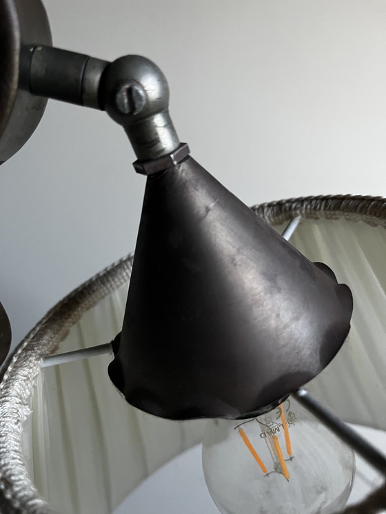 Image 1 of Lampadaire réglable en fer forgé