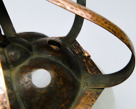 20th Century Glass Pendant Lamp, Austro-Hungary, 1890s – Brass (photo 22 of 24)