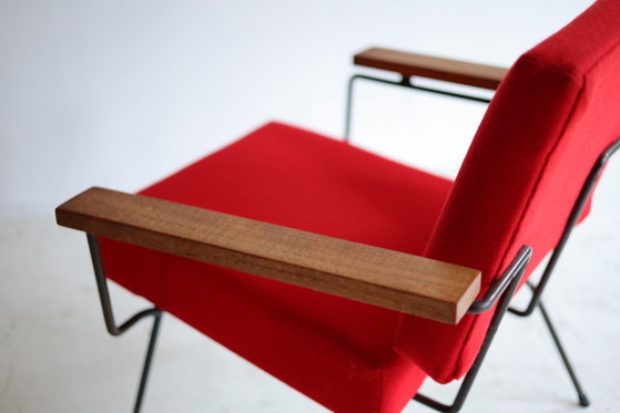 Vintage Armchair Rudolf Wolf for Elsrijk – Wood, Metal (photo 5 of 5)