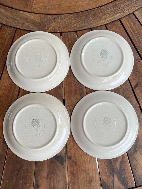 5 vintage Gien dessertborden, model 4607 – Servies, Porselein (photo 2 of 14)
