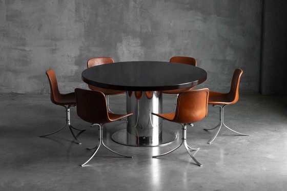 Image 1 of Cidonio eettafel van Antonia Astori voor Driade, Italië, jaren 70.