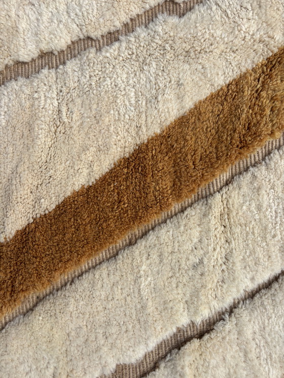 Image 1 of Luxe Marokkaans Berber tapijt Mrirt 265x350 cm - Pluche en kleurrijk handgeweven wollen tapijt