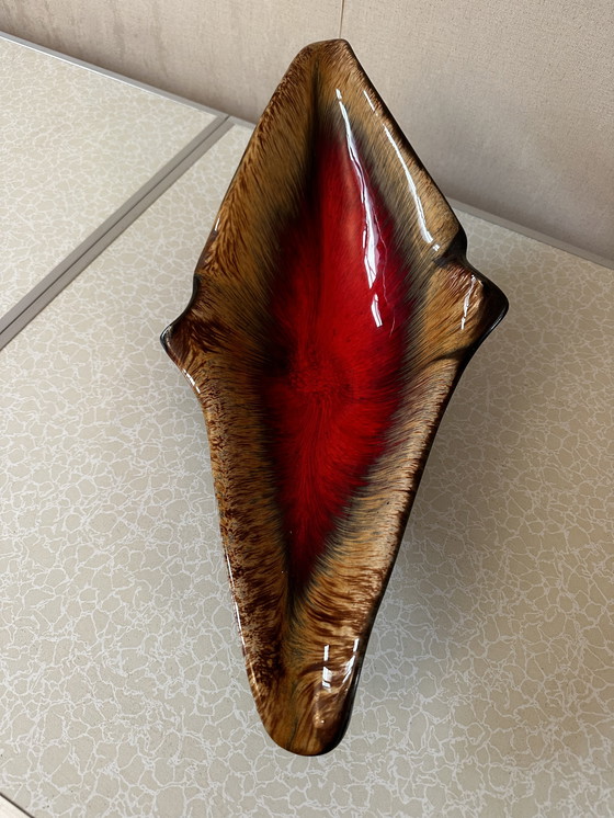 Image 1 of Large vintage ceramic bowl/empty pocket attributed to Vallauris