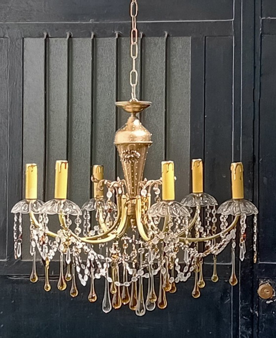 Image 1 of Kerzenleuchter in einem sonnigen Honiggelb