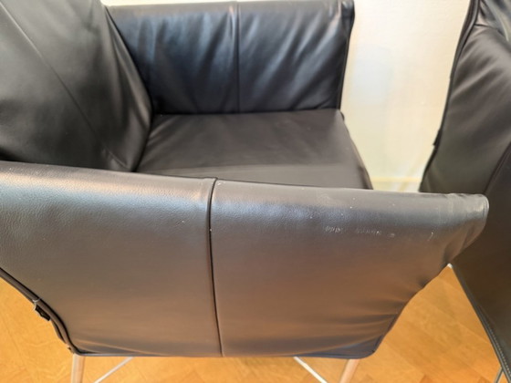 Image 1 of Montis Chaplin black dining chair 4 pieces