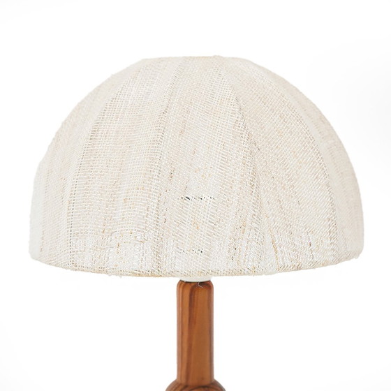 Image 1 of Coppia di lampade da comodino in legno, anni '70