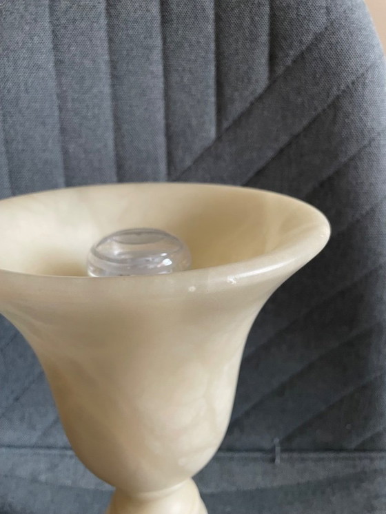 Image 1 of 2x Alabaster table lamp from Massive