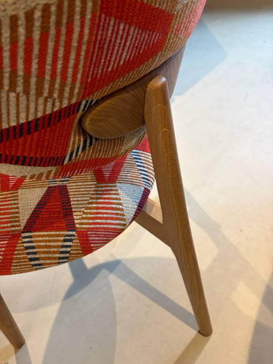 Set di 4 sedie Indra’ Melchior – Melchior Interieur, Sedie da pranzo, Legno, Tessile (photo 7 of 7)