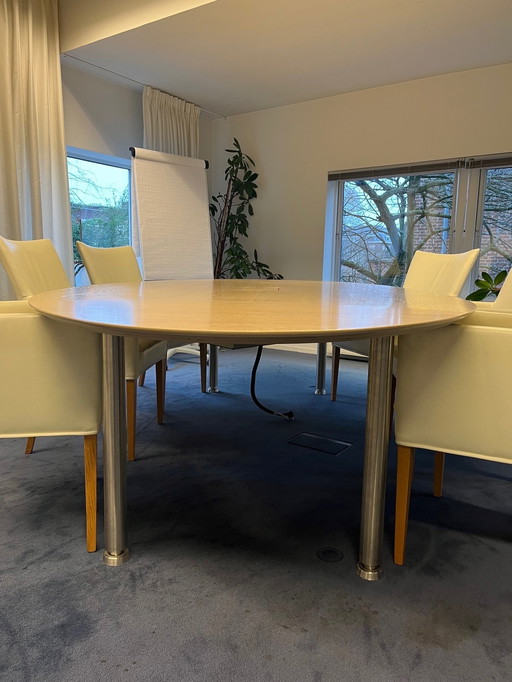 Castelijn Oval Meeting Table