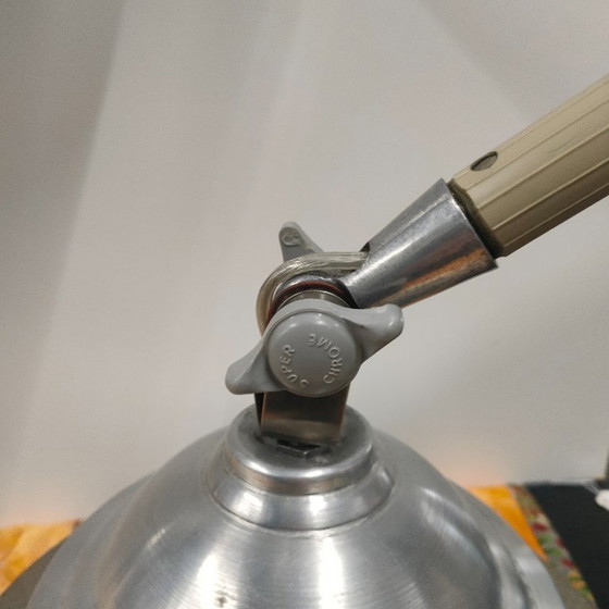 Image 1 of lampe à poser industrielle vintage 'Superchrome' (modifiée)