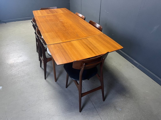 Image 1 of Set da pranzo Mid Century di Louis van Teeffelen per Wébé, anni '60