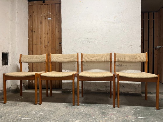 Image 1 of Ensemble de 4 chaises Vamdrup Stølefabrik