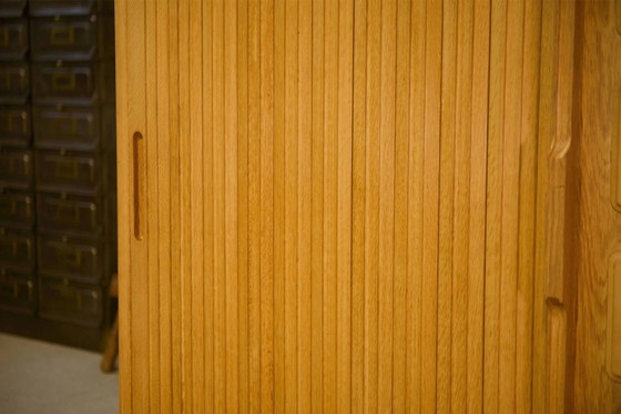 Armadio in rovere di Guillerme and Chambron anni '50 – Guillerme & Chambron, Mid Century Modern (photo 13 of 14)