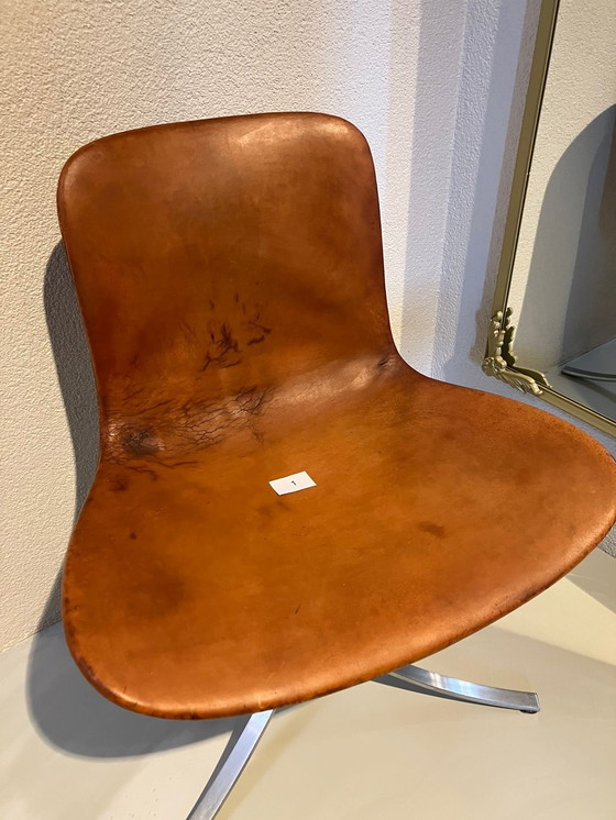 Image 1 of Sedie vintage PK9 PK 9 Poul Kjærholm Kjaerholm di EKC 8 pezzi