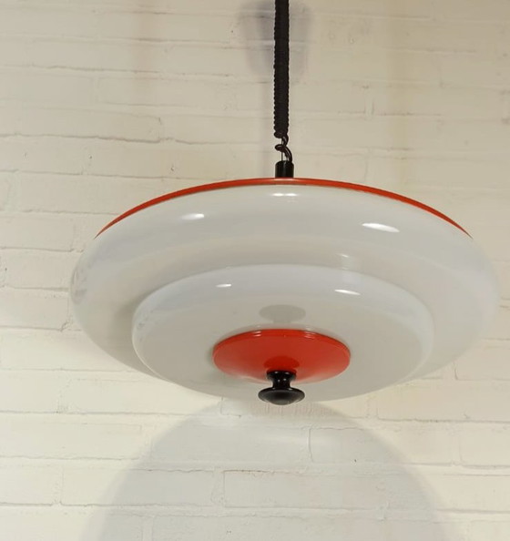 Image 1 of Space Age Pullout Pendant Lamp