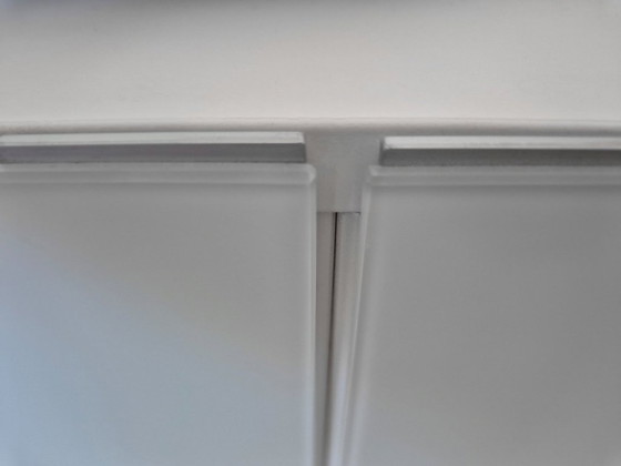 Mobile basso premium musica e intrattenimento, bianco, interior concept, Mobili TV, Legno (foto 4 di 5)