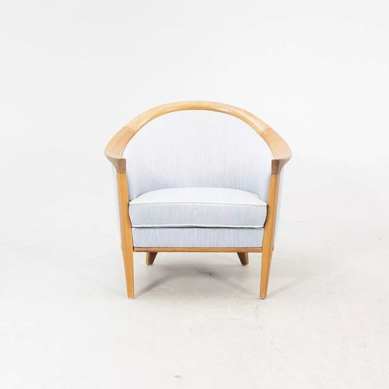 Image 1 of Set da salotto vintage scandinavo in noce di Bertil Fridhagen, stampato Bröderna Anderssons, anni '60