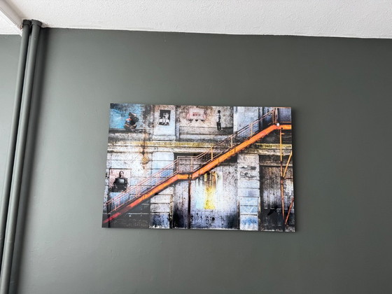 Image 1 of Alain Delvoye The Wall 120x80 plexiglás edición limitada