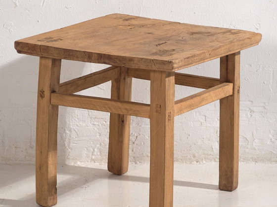 Table basse carrée antique (c.1900) #6 – Tables basses (photo 2 of 16)