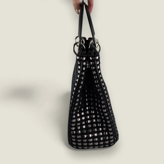 Dior borsa satchel Diorissimo media in tweed metallico con patch – Borse a spalla, Pelle (photo 19 of 32)
