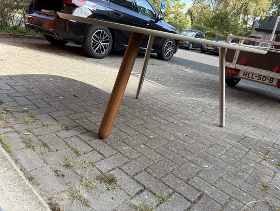 Design Esstisch Circlips - Marmoroptik HPL-Platte., Castelijn, Esstische, Andere, Grau (Foto 7 von 12)