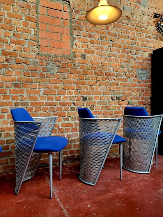 Image 1 of Postmoderne Stühle im Memphis-Stil