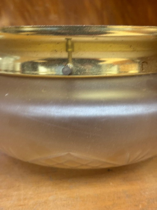 Bolvormige glazen lamp