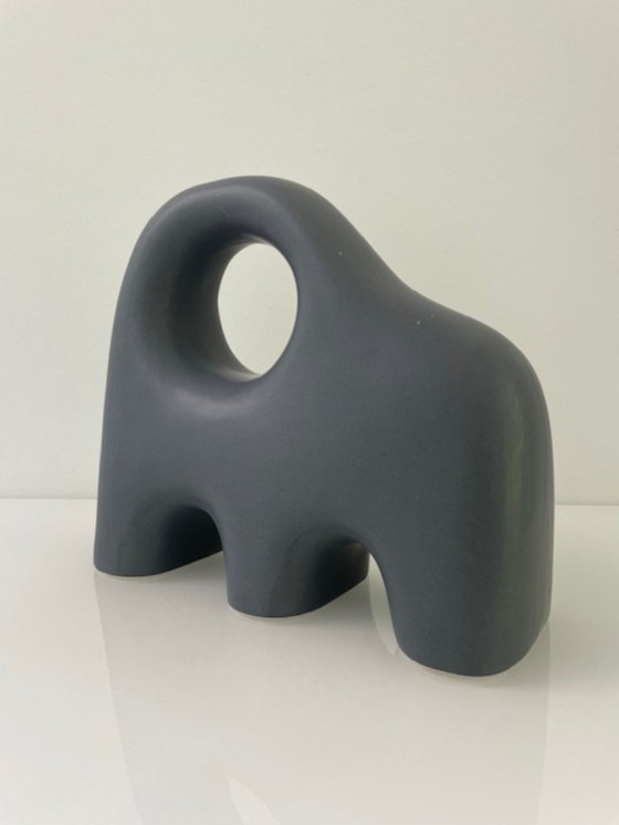 Image 1 of Modern ceramic sculpture - minimalist & organic design