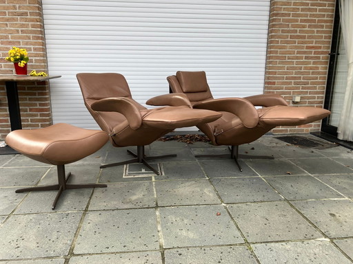 2x Jori Symphony relax con pouf e testiera, incl. fattura