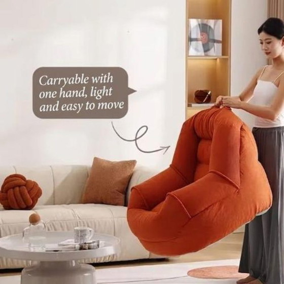 Image 1 of Sofá cama perezoso, sillón de suelo, tatami, tumbona, cojín nido para balcón, dormitorio, sala de estar, apartamento pequeño.