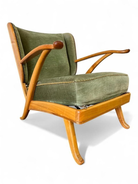 Image 1 of Vintage fauteuil / eenpersoonsfauteuil / clubfauteuil KNOLL Antimott 66 x 70 x 74 cm hoog