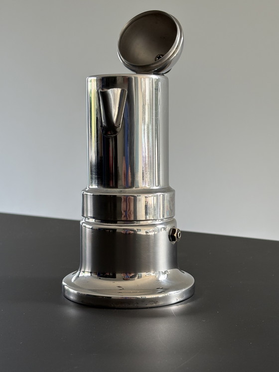 Image 1 of Caffettiera a percolazione / moka Vev Vigano Kontessa in acciaio inossidabile vintage anni '80