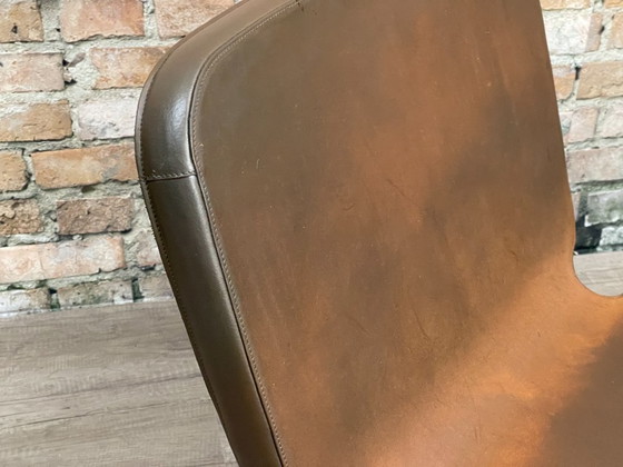 Poltrona Frau Jockey – Cognac | Poltrona Frau Style Center – Armchairs, Leather, Wood (photo 14 of 16)
