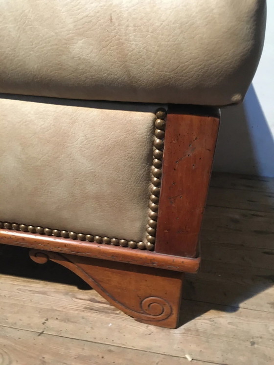 Pouf baule poggiapiedi – Poggiapiedi e pouf, Legno, Vintage (photo 3 of 10)