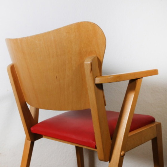Image 1 of ❤️Seminarvoorzitter Hellerau Cultureel Meubel Selman Selmanagić GDR Midcentury Bauhaus