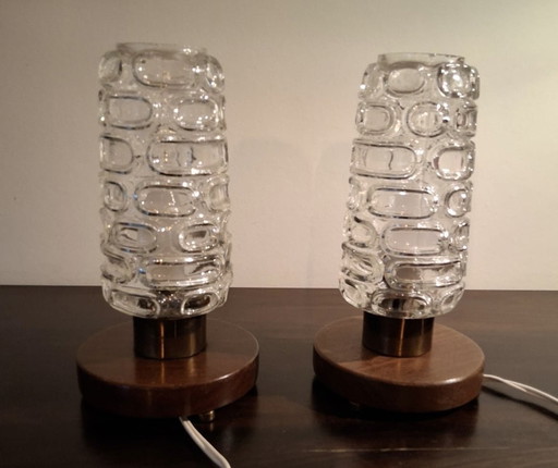 2 luces de noche de los años 60